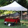 King-Canopy-TTSHAL10WHW-10-Feet-by-10-Feet-Tuff-Tent-Aluminum-Instant-Canopy-with-Walls-and-Heavy-Duty-Roller-Bag-White-0-1