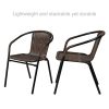 KoonlertShop-Outdoor-Indoor-Stackable-Rattan-Chair-Sturdy-Steel-Frame-Durable-Lightweight-Comfortable-Waterproof-Material-Home-Garden-Furniture-Set-of-2-Brown-1783brw-0