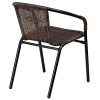 KoonlertShop-Outdoor-Indoor-Stackable-Rattan-Chair-Sturdy-Steel-Frame-Durable-Lightweight-Comfortable-Waterproof-Material-Home-Garden-Furniture-Set-of-2-Brown-1783brw-0-2