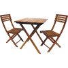 Kotulas-3-Pc-Folding-Outdoor-Acacia-Hardwood-Bistro-Set–Table-and-2-Chairs-0-0
