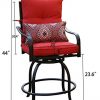 Kozyard-Corona-360-Degree-Swivel-Two-Bar-Chairs-and-Table-Bistro-Sets-0-1