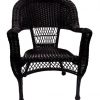 LB-International-5-Piece-Black-Resin-Wicker-Patio-Dining-Set-Table-and-4-Chairs-0-0