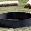 Large-Group-Steel-Metal-Fire-Pit-Liner-Campfire-Ring-12-Deep-x-75-Dimeter-0-2