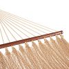 Lazy-Daze-Hammocks-55-Inch-Double-Caribbean-Hammock-Hand-Woven-Polyester-Rope-Outdoor-Patio-Swing-Bed-0-2