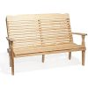 Leisure-Lawns-Amish-Made-Yellow-Pine-Curve-Back-Bench-Model-526-Ships-Free-Within-2-to-3-Weeks-0