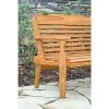 Leisure-Lawns-Amish-Made-Yellow-Pine-Park-Bench-Horiz-Back-Model-520-Ships-Free-Within-2-to-3-Weeks-0-2