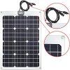 Lensun-Semi-Flexible-Monocrystalline-Solar-Panel-Kit-with-10A-PWM-Solar-Charge-Controller-and-Two-5m-Cables-with-MC4-Connetors-for-12V-Charge-Battery-0