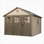 Lifetime-11-Foot-Shed-with-9-Foot-Tri-Fold-Doors-0