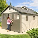 Lifetime-11-x-185-ft-Outdoor-Storage-Shed-with-Tri-Fold-Doors-0-2