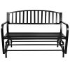 Liquid-Pack-Solutions-Outdoor-Patio-Steel-Glider-Bench-Made-from-Heavy-duty-Steel-Material-so-it-is-Sure-to-Hold-Up-to-the-Harsh-Elements-0