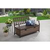 Liquid-Pack-Solutions-Patio-Garden-Back-Yard-Furniture-Bench-with-Wicker-Storage-Box-in-Brown-Color-Perfect-for-Your-Garden-0