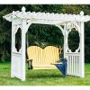 LuxCraft-Adirondack-4ft-Recycled-Plastic-Porch-Swing-0-0