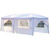 MCombo-White-10×20-Ft-Easy-POP-Up-Wedding-Canopy-Party-Tent-No-Window-Gazebo-with-Side-Walls-and-Carry-Case-0