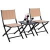 MRT-SUPPLY-3PCS-Furniture-Outdoor-Patio-Folding-Square-Table-Chairs-Set-Bistro-Garden-with-Ebook-0