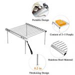 MSPowerstrange-Portable-Stainless-Steel-BBQ-Grill-Folding-Mini-Pocket-Outdoor-Barbecue-Picnic-Camping-Flat-0-1