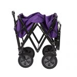 Mac-Sports-Collapsible-Folding-Outdoor-Utility-Wagon-Wagon-with-Side-Table-Purple-0-2