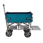 Mac-Sports-DD-100-Collapsible-Double-Decker-Outdoor-Utility-Wagon-with-Extended-Lower-Shelf-Teal-0-0