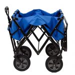 Mac-Sports-Folding-Garden-Utility-Wagon-wTable-Blue-0-1