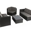 Magari-Furniture-NGI-5-Notte-Couch-Sectional-Sofa-Patio-Set-4-Pieces-Black-0-0