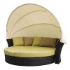 Martinique-Outdoor-Patio-Canopy-Bed-with-Hide-Away-Footrest-with-Wicker-Brown-and-Fabric-Light-Green-0-0