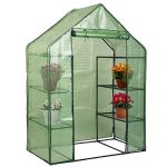 MascarelloPortable-Mini-8-Shelves-Walk-In-Greenhouse-Outdoor-4-Tier-Green-House-New-0