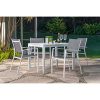 Md-Furniture-HARPDNS5PCSQ-WHT-Harper-5Piece-Set-4-Sling-Arm-Chairs-A-38-Square-Dining-Table-Outdoor-White-0-0