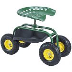 Mecor-Garden-Cart-Rolling-Work-Seat-with-Heavy-Duty-Tool-Tray-Gardening-Planting-Cart-330Ibs-Green-0
