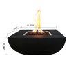 Modeno-339-Propane-Fire-Pit-Table-Outdoor-Patio-Furniture-Fire-Table-Concrete-with-Stainless-Steel-Burner-Aurora-Black-0-1
