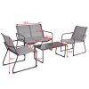 MoonDaughter-Chair-Steel-Tempered-Glass-Coffee-Table-Set-4Pcs-Furniture-Outdoor-Lawn-Party-0-1