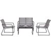 MoonDaughter-Chair-Steel-Tempered-Glass-Coffee-Table-Set-4Pcs-Furniture-Outdoor-Lawn-Party-0