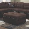 Multi-Fabric-Ottoman-Bench-Microfiber-And-Vinyl-Upholstery-Comfortable-Seat-Practical-Furniture-Sturdy-Construction-Traditional-Style-Living-Room-Den-Chocolate-Finish-Expert-Guide-0-0