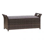 Multipurpose-Outdoor-Storage-Bench-with-Wing-Handles-Made-From-Wicker-in-Multi-brown-Color-Tones-Weight-Capacity-250lbs-Cushion-Not-Included-0