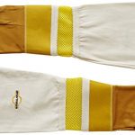 NATURAL-APIARY-BEEKEEPING-GLOVES-GOATSKIN-ADJUSTABLE-VENTED-SLEEVES-STING-PROOF-CUFFS-Durable-Leather-Extra-Long-Thick-Sleeves-Money-Back-Guarantee-0-0