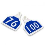 Nasco-CAL-TAG-Calf-Tag-Numbers-on-1-Side-3-L-x-2-14-W-Pkg-of-25-Numbers-76-100-Dutch-Blue-Over-White-Base-C34507DN-0