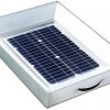 Natural-Current-NC10W5PDYIKIT-Home-and-Garden-Boat-RV-Solar-Panels-with-DYI-Solar-Water-Floating-or-Ground-Hillside-Casing-Installation-Setup-Kit-10W-5-Pack-0