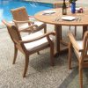 New-7-Pc-Luxurious-Grade-A-Teak-Dining-Set-60-Round-Table-And-6-Stacking-Arbor-Arm-Chairs-WHDSAB7-0-1