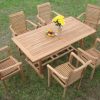 New-7-Pc-Luxurious-Grade-A-Teak-Dining-Set-71-Mas-Rectangle-Table-Trestle-Legs-And-6-Mas-Stacking-Arm-Chairs-WHDSMS7-0-0