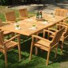 New-9-Pc-Luxurious-Grade-A-Teak-Dining-Set-94-Rectangle-Table-And-8-Stacking-Leveb-Arm-Chairs-WHDSLVd-0-1