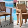 New-9-Pc-Luxurious-Grade-A-Teak-Dining-Set-94-Rectangle-Table-And-8-Stacking-Leveb-Arm-Chairs-WHDSLVd-0-2