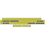 New-Aftermarket-Hood-Decal-Set-Made-To-Fit-John-Deere-Tractor-2130-Replaces-P-0