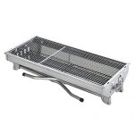 New-Large-36-in-x-13-in-Russian-Style-Stainless-Steel-Portable-Folding-Charcoal-BBQ-Grill-Camping-Fishing-House-Party-or-in-Park-Nature—Special-Order-Allow-Extra-Time-for-Delivery-0-0