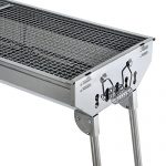 New-Large-36-in-x-13-in-Russian-Style-Stainless-Steel-Portable-Folding-Charcoal-BBQ-Grill-Camping-Fishing-House-Party-or-in-Park-Nature—Special-Order-Allow-Extra-Time-for-Delivery-0-2