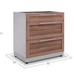 NewAge-65602-NewPage-Products-32-3-Drawer-in-Stainless-Steel-Grove-Outdoor-Kitchen-Cabinet-0-0-1