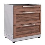 NewAge-65602-NewPage-Products-32-3-Drawer-in-Stainless-Steel-Grove-Outdoor-Kitchen-Cabinet-0-0