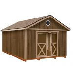 North-Dakota-12-ft-x-16-ft-Wood-Storage-Shed-Kit-with-Floor-Including-4-x-4-Runners-0