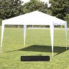 OHO-New-10X-10-White-Outdoor-Pop-Up-Canopy-Tent-Party-Wedding-Patio-Tent-Folding-Gazebo-Pavilion-0-0