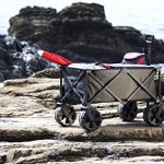 ONIVA-a-Picnic-Time-Brand-Collapsible-Adventure-Wagon-with-All-Terrain-Wheels-BlackGray-0-0