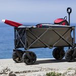 ONIVA-a-Picnic-Time-Brand-Collapsible-Adventure-Wagon-with-All-Terrain-Wheels-BlackGray-0