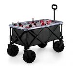 ONIVA-a-Picnic-Time-Brand-Elite-Edition-Collapsible-Adventure-Wagon-with-All-Terrain-Wheels-Black-0-0
