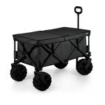 ONIVA-a-Picnic-Time-Brand-Elite-Edition-Collapsible-Adventure-Wagon-with-All-Terrain-Wheels-Black-0